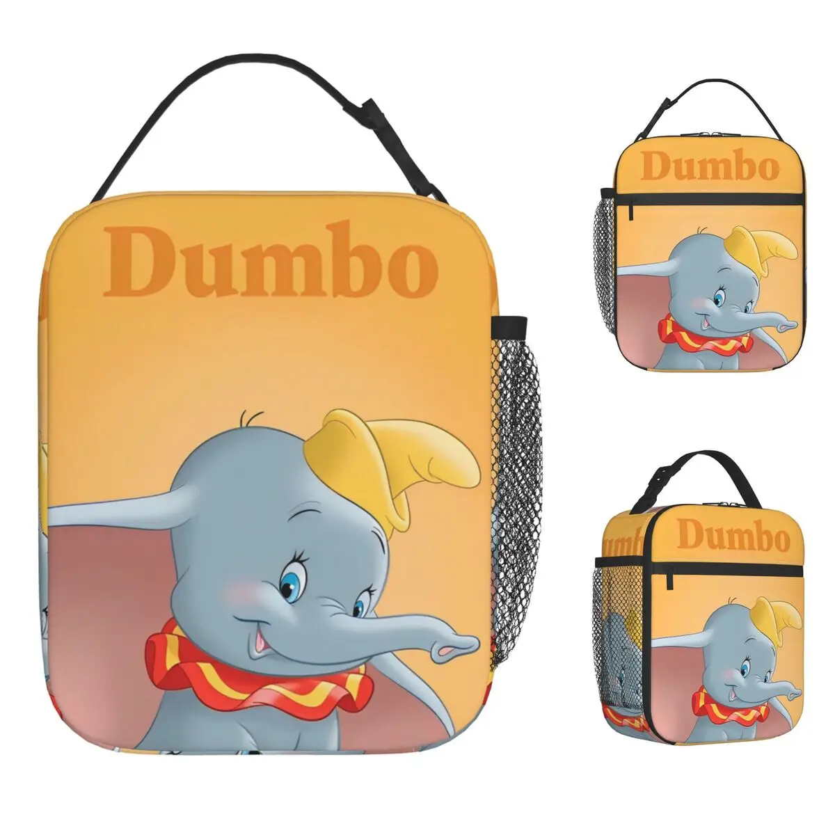 

Фэнтезийная драма Дамбоизолированные сумки для обеда большой емкости мультфильм многоразовая сумка-холодильник ланч-бокс Tote пляжная сумка для еды для пикника