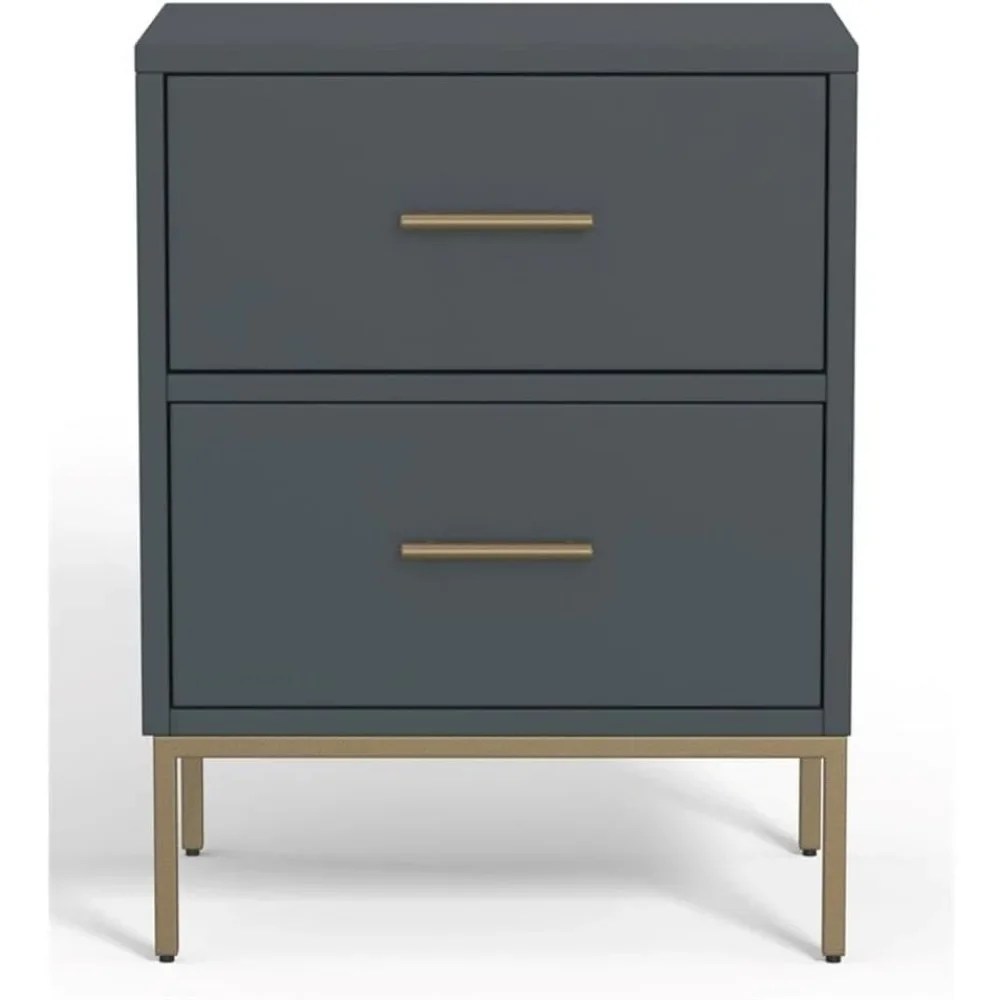 Nachttisch, Schiefergrau