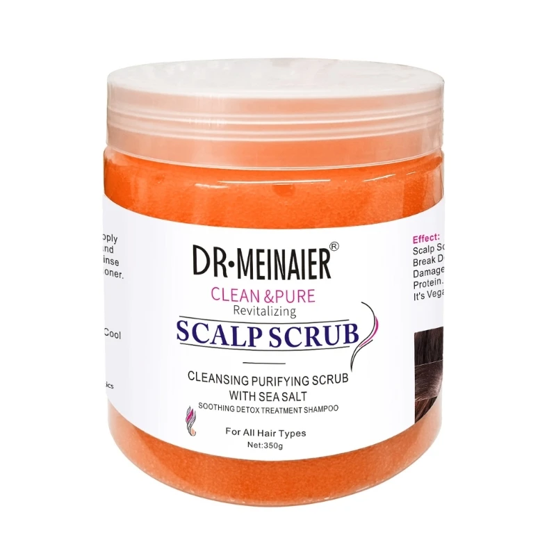 

Dandruff Scrub Cream Natural Sea Salt Shampoo for Itching Scalp Dandruff Control Oil Refreshing Hair Care Beauty Product