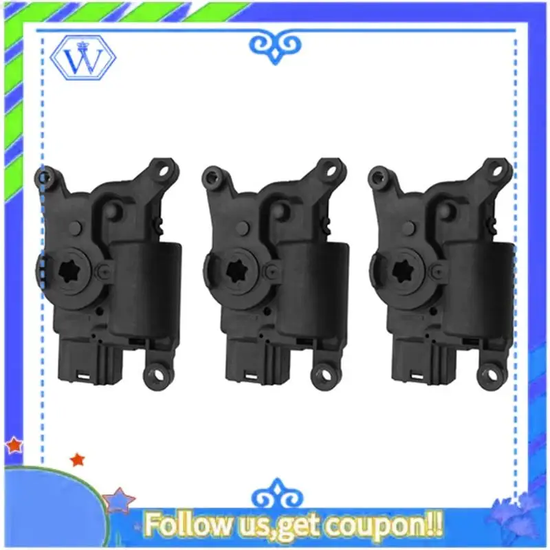 

M46K-3Pcs 5Q0907511A A/C Heater Flap Actuator Motor For SKODA A3 TT