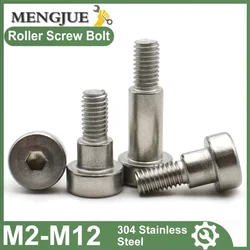 M2 M2.5 M3 M4 M5 M6 M8 M10 M12 304 Stainless Steel Hex Socket Screw Plug with Shoulder Step Bolt and Precision Shoulder Rod