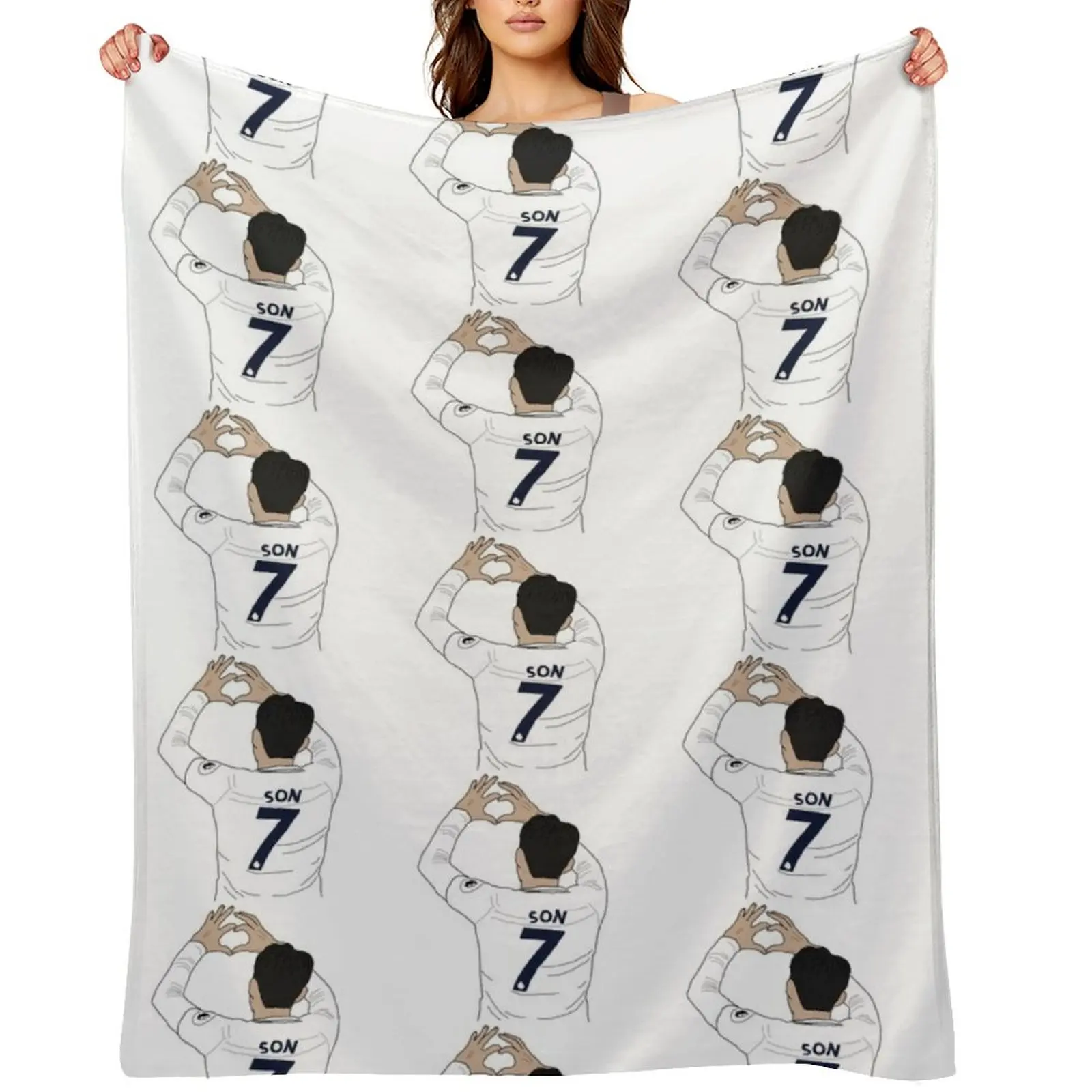 

Son Heung min Throw Blanket Stuffeds Blankets For Bed heavy to sleep Polar Blankets