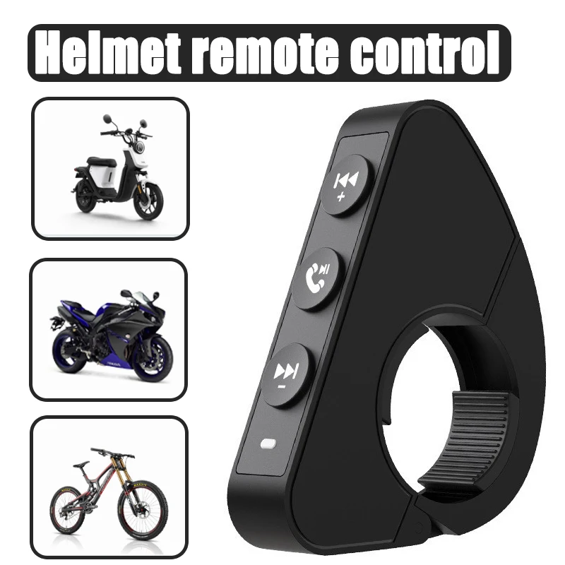 

Motorcycle Handlebar Media Controller Steering Wheels Switch Bluetooth-compatible Wireless Media Smart Phone Remote Controller