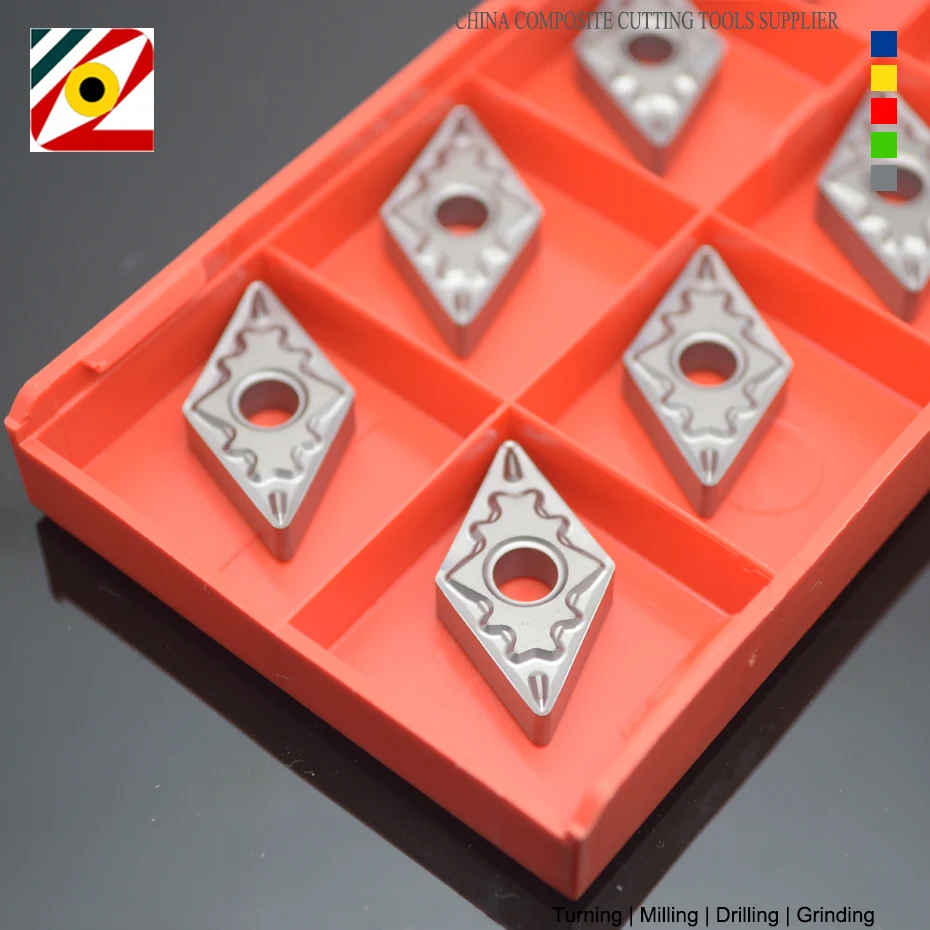 EDGEV Cermet แทรก DNMG150404 DNMG150408 CNC เครื่องกลึงโลหะภายนอกเครื่องมือตัดเหล็กเครื่องมือ HQ TN60