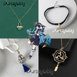 Genshin Impact Wanderer Scaramouche Costume Set Necklace Accessories Props Cosplay Event Games Anime
