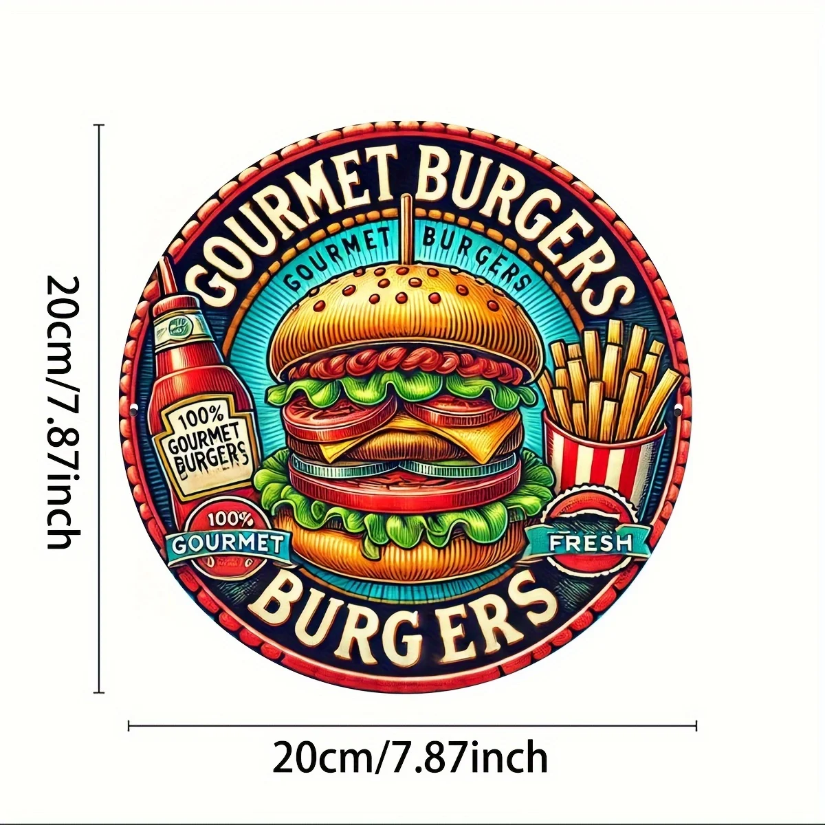 Gourmet Burgers 8x8