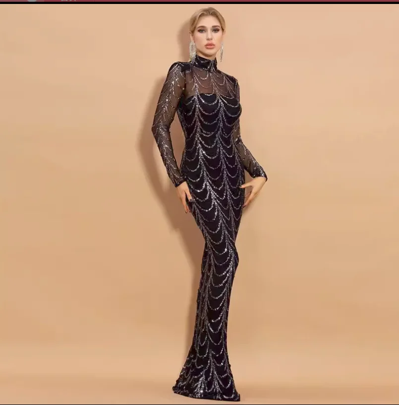 

Middle Eastern high-end sexy women's dress