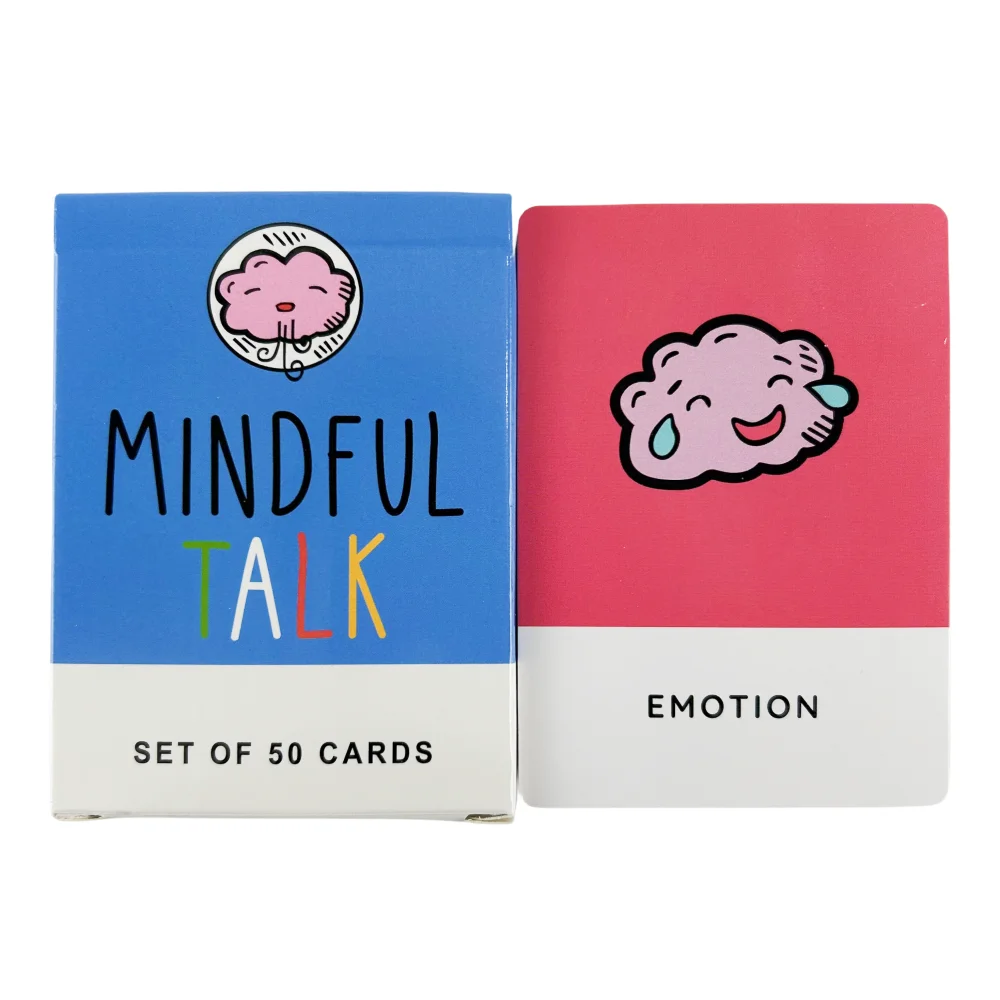 Mindfulness Talk Card Game The School of Mindfulness Game for Kids Mindful Talk Cards for Children and Parents