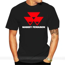 Massey Ferguson Tractors Company Logo Men& Black T-Shirt S M L XL  male brand teeshirt men summer cotton t shirt