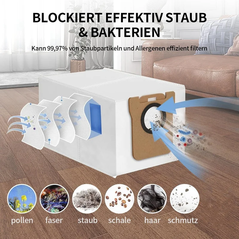 Набор аксессуаров для Dreame L20 Ultra, пылесборники, запасные части для робота-пылесоса