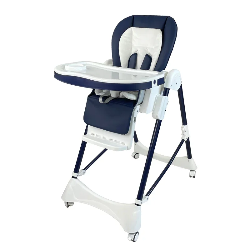 Aricare Hot selling portable plastic kids child baby food eat feeding high dining chair