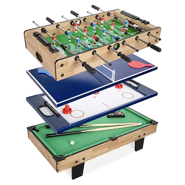 Multi-Function Mini Soccer Table Wooden Football Table