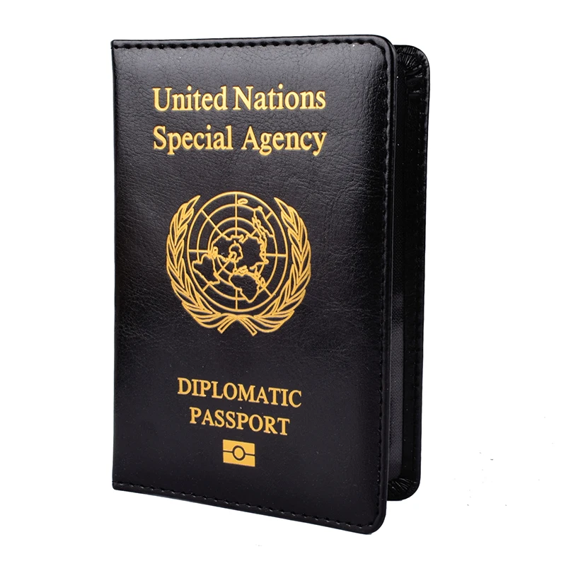 Travel Passport Holder Wallet Passport Book Ultra-thin Document Holder Traveling Abroad Men and Women