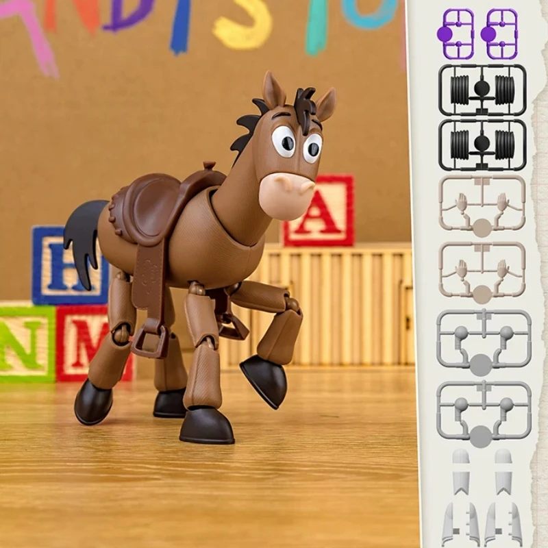 BLOKEES Toy Story Building Blocks Elite Version Blind Box Wave1 Toy Bullseye Jessie Buzz Lightyear Assembly Model Ornament Gift view 5