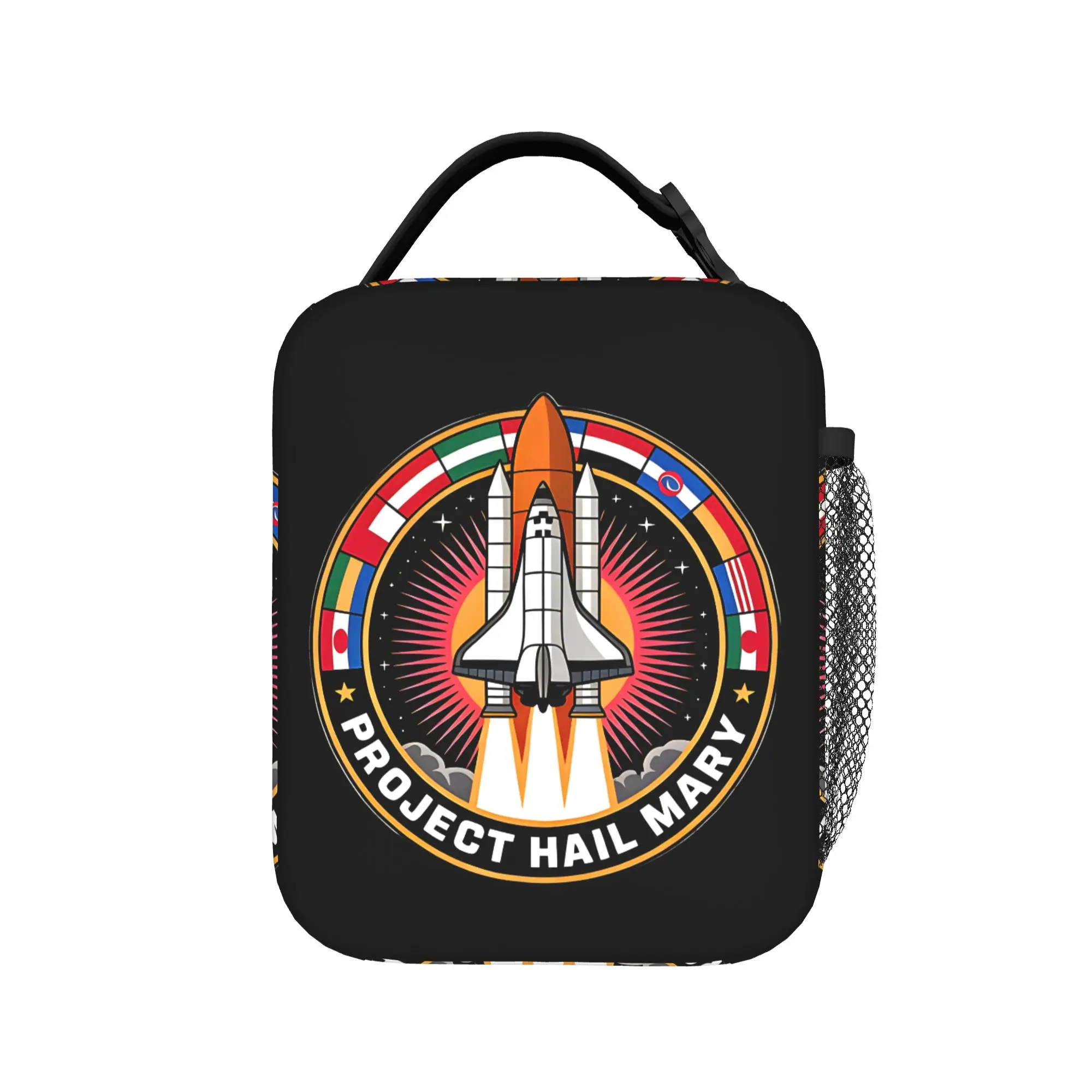 Project Hail Mary Space Rocket Movie Insulated Lunch Bag High Capacity  Meal Container Thermal Bag Tote Lunch Box Beach  Outdoor