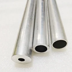 6063 Aluminum Alloy Tube Aluminium Pipe OD15-60mm ID3-50mm Wall Thickness 5mm Straight Hollow Round Pipes Plumbing Metal