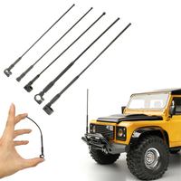 1PCS Black Antenna Signal Line Decorative for 1/18 1/10 1/12 RC Crawler TRX4 Defender AXIAL SCX10 RC4WD RTG KMUpgrade Parts