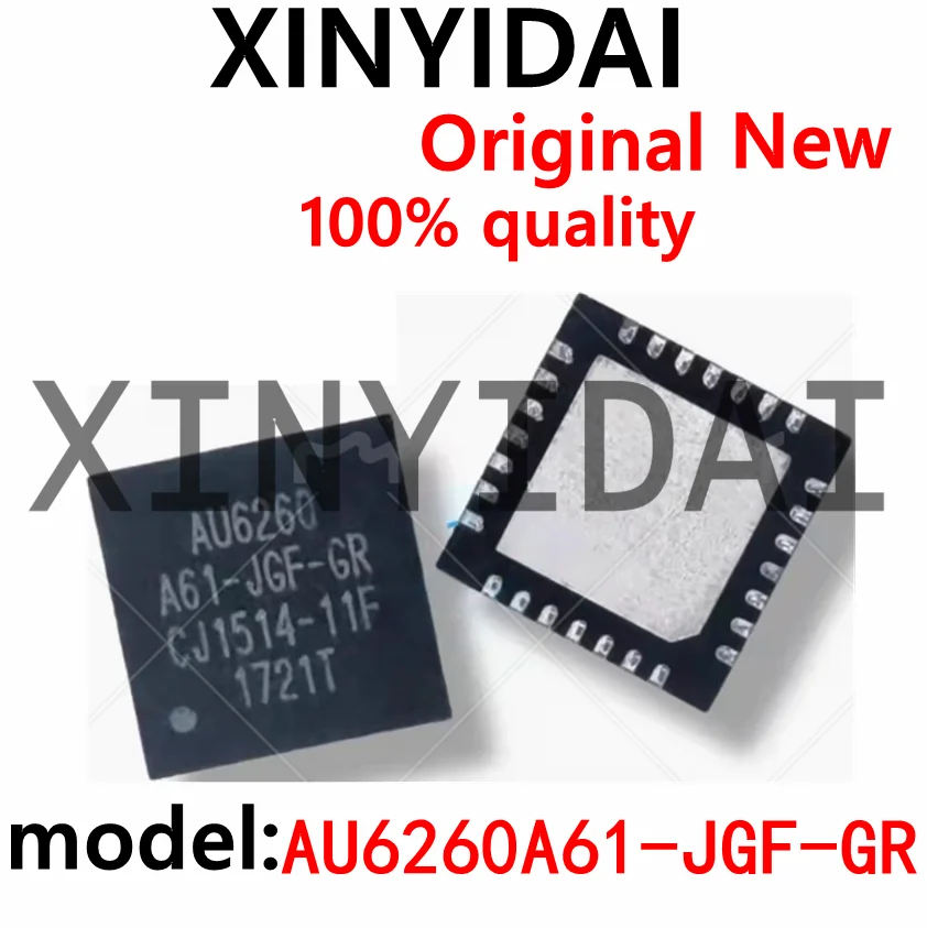 1 قطعة AU6260A61-JGF-GR AU6260 QFN28 العلامة التجارية الجديدة الأصلي #1