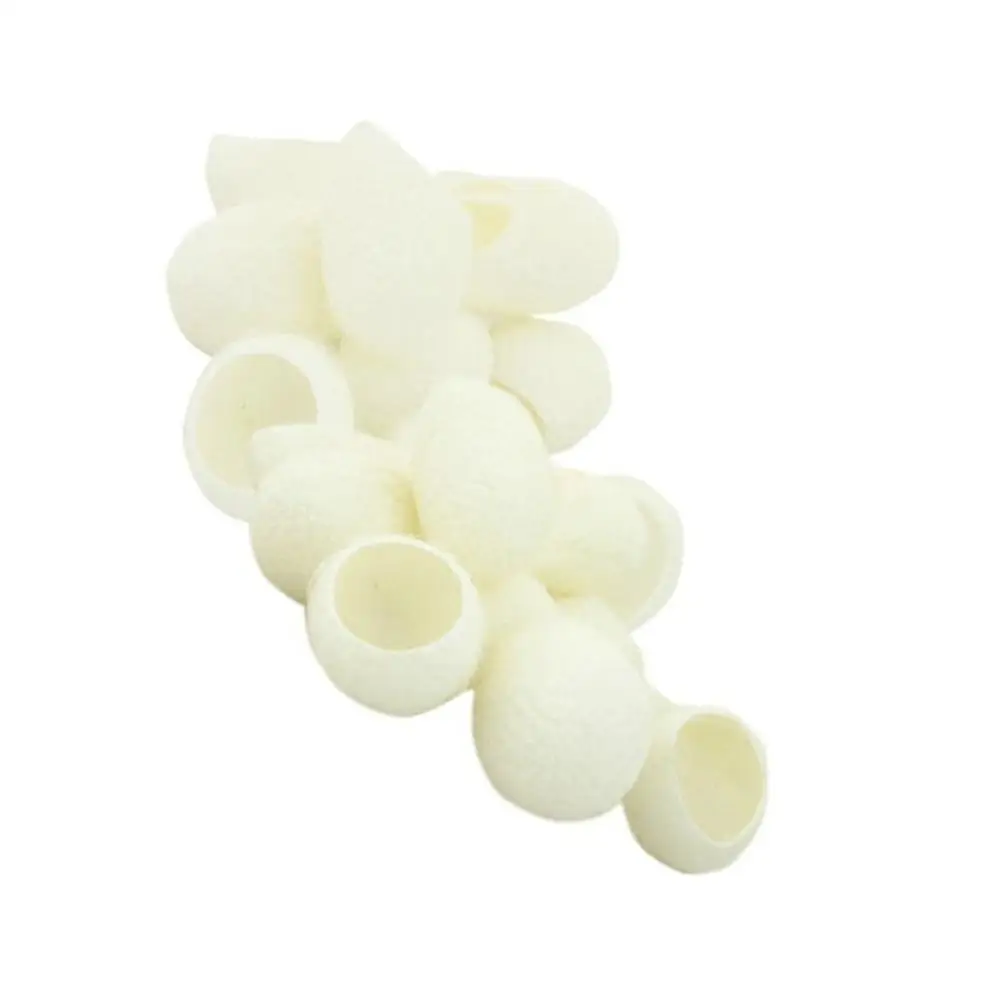 200pcs Natural Silkworm Beauty Ball Skin Care Scrub Facial Cleanser Cleaning Silk Blackhead Removal
