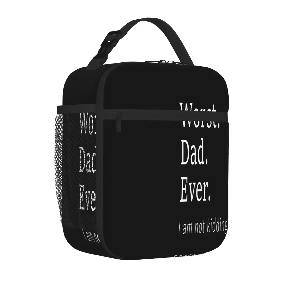 Hot Sale Worst Dad Ever Worse Father Ever Cute Foldable Lunch Bag Day Excursion Insulated Food Bag