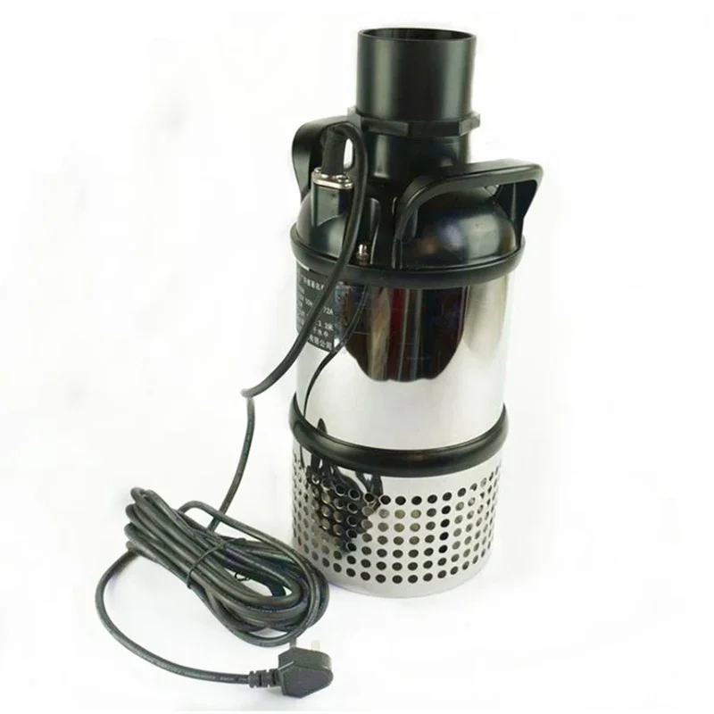 110mm 220V 150W 40000L/H 50Hz 4.5m Delivery head Stainless Steel Submersible pump