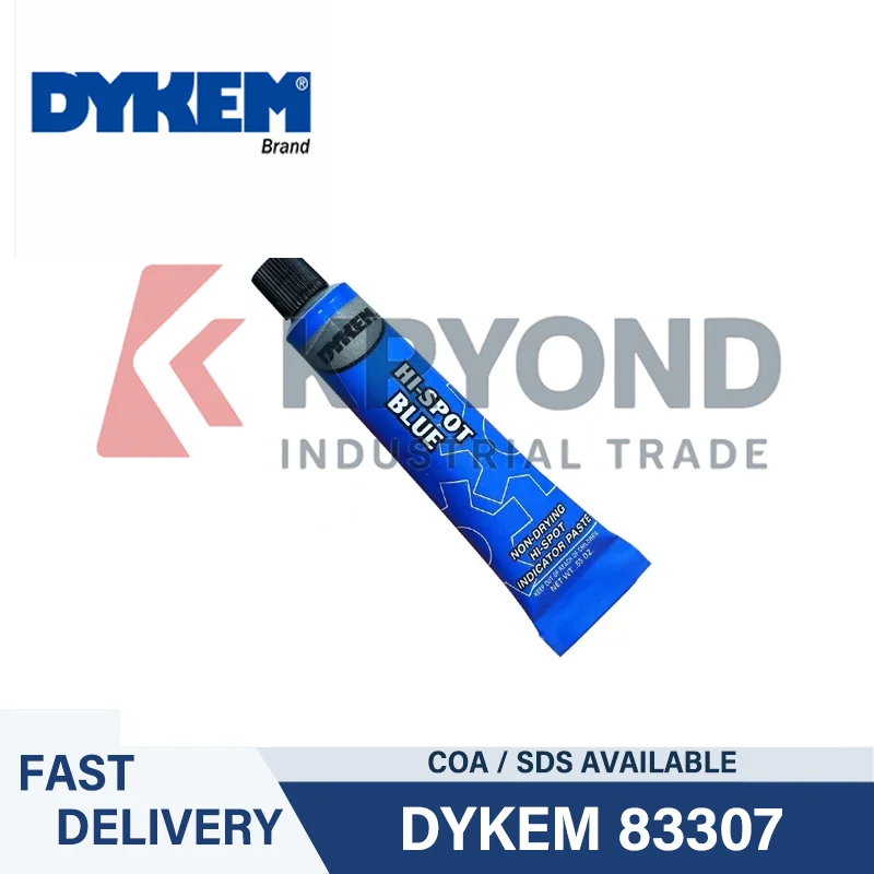 

Dykem 83307 Steel Blue Layout Fluid Quick Drying Marking Dye for Metal Machining Scribing and Precision Engineering Applications