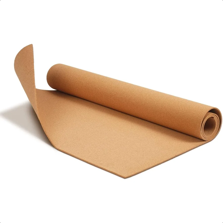 Cork Board Roll 94 x 48 Thick Bulletin Board Cork Sheet for Wall Dart Crafts DIY Projects 4 mm