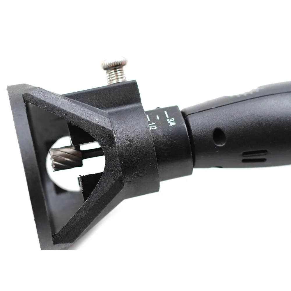 

HSS Routing Router Bit Engraving Burr Bits Wood Carving Tool Rotary Drill File with Drill Routing Guide Suit Most Rotary Tool