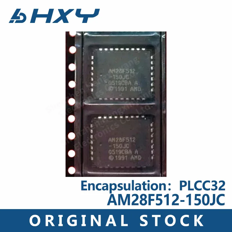 

10pcs/lots AM28F512-150JC AM28F512 28F512 PLCC32