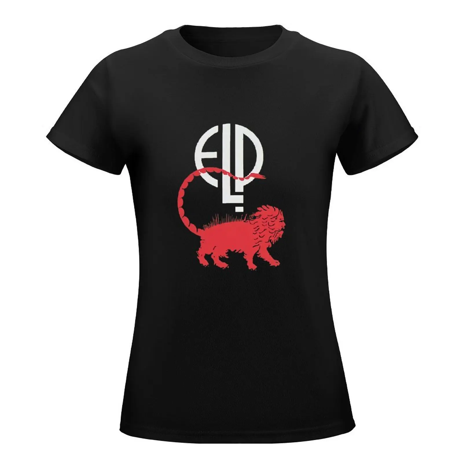 ELP Manticore Logo T-Shirt female summer clothes Blouse kawaii clothes oversized workout shirts for Women