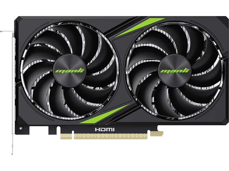 2025 New ManLi GeForce RTX 5050 NEBULA OC 8GB GDDR6 Graphics Card Gpu for Gaming Desktop PC