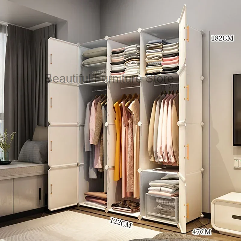 Kitchen Clothes Storage Organizer Portable Shoe Cabinet Storage Pantry Cabinet Luxury Wardrobe Armario Ropero Home Furniture