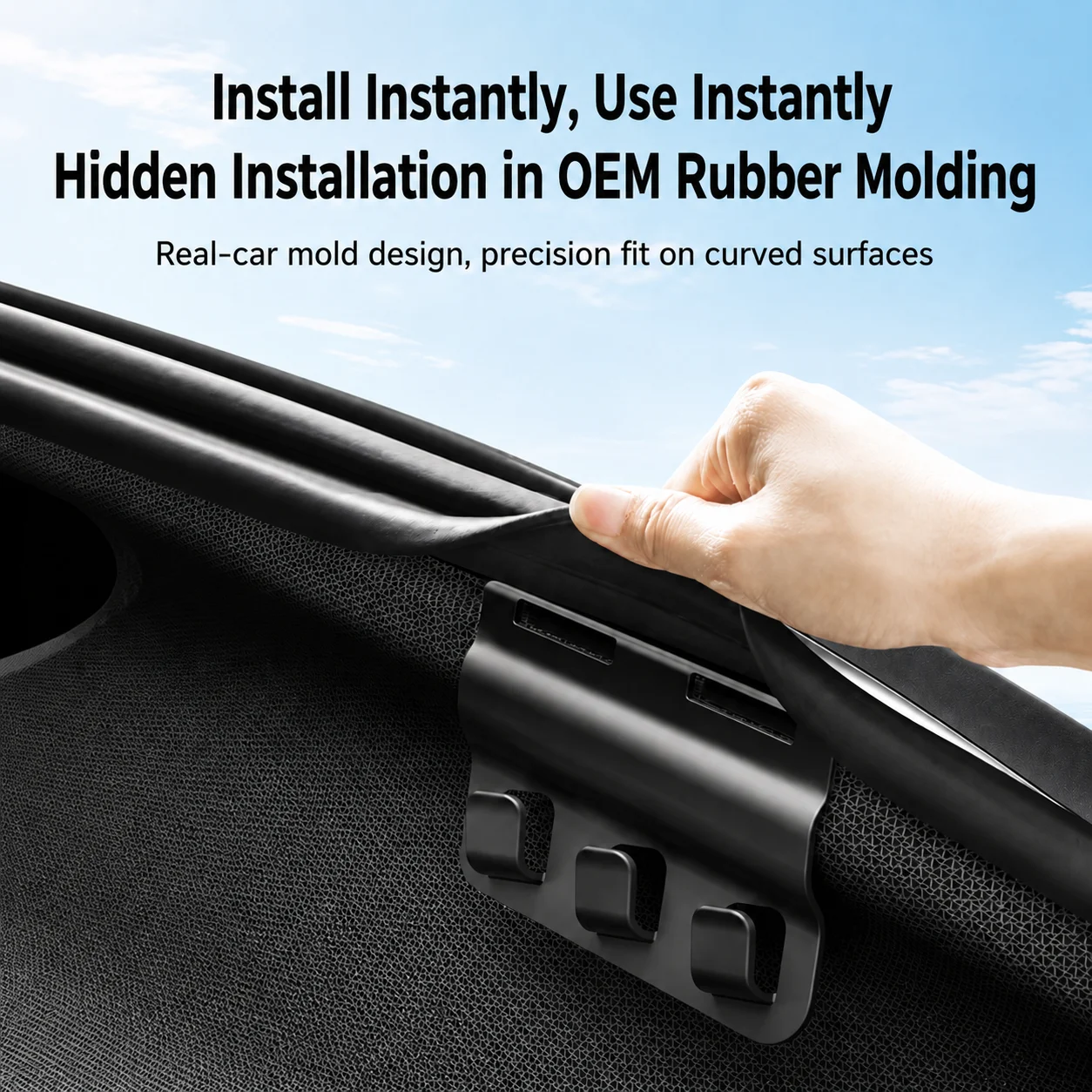 Tesla Model Y Juniper Rear Trunk Hook Storage Accessory