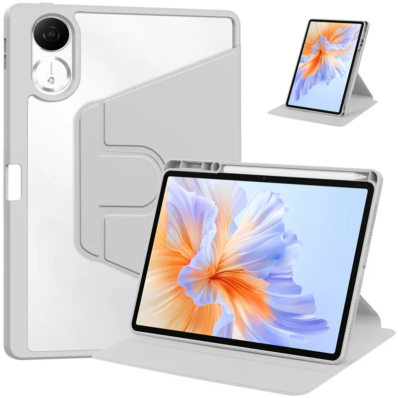 Pour Xiaomi Redmi Pad 2 11 pouces 2025 360 rotatif avec porte-stylo étui pour tablette pour Xiaomi Pad 7S Pro 12.5 7 11.2 6 5 housse de support