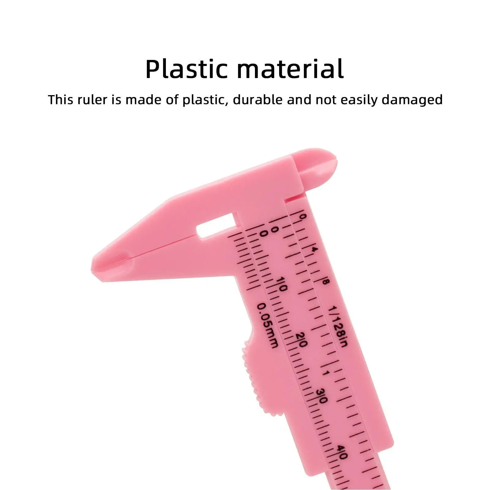 80 مللي متر الحاجب مسطرة قياس مجموعة من 10 مقياس مزدوج الورنية الفرجار انزلاق مقياس لأداة تصميم الحاجب الوشم #6