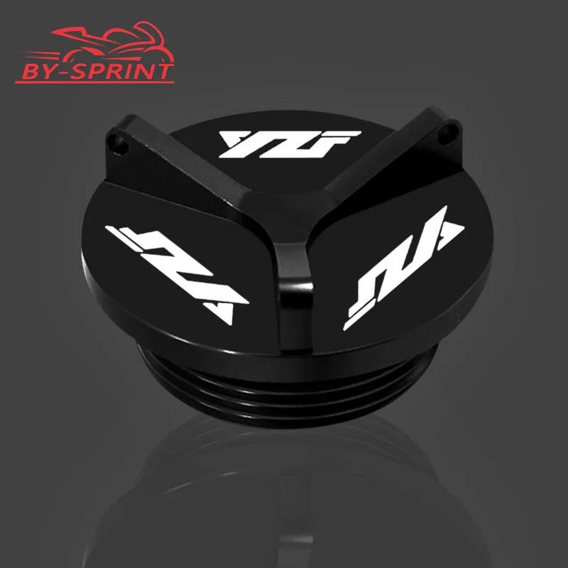 YZFR1 YZFR6 Motorcycle CNC Auminum Engine Oil Cap Bolt Screw Filler Cover For R1 R1M R6 R3 R25 2015-2026