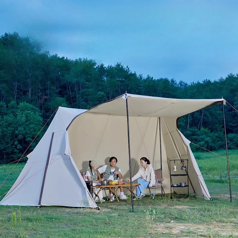 

Canopy A tower canopy tent camping shelter overnight cloud roof awning