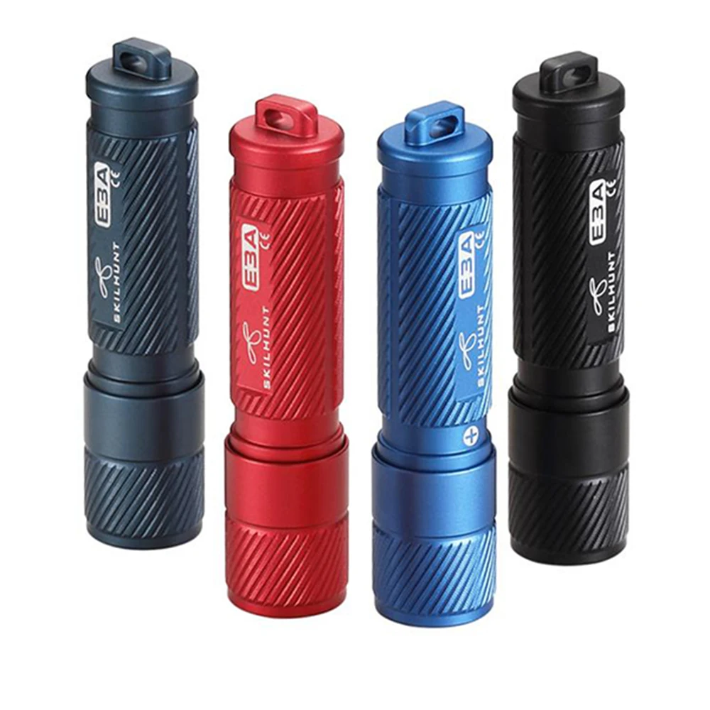 SKILHUNT-llavero E3A AAA, linterna LED Mini, luz LED para llave, Poket, antorcha para exteriores, Camping diario, senderismo, equitación, pesca,