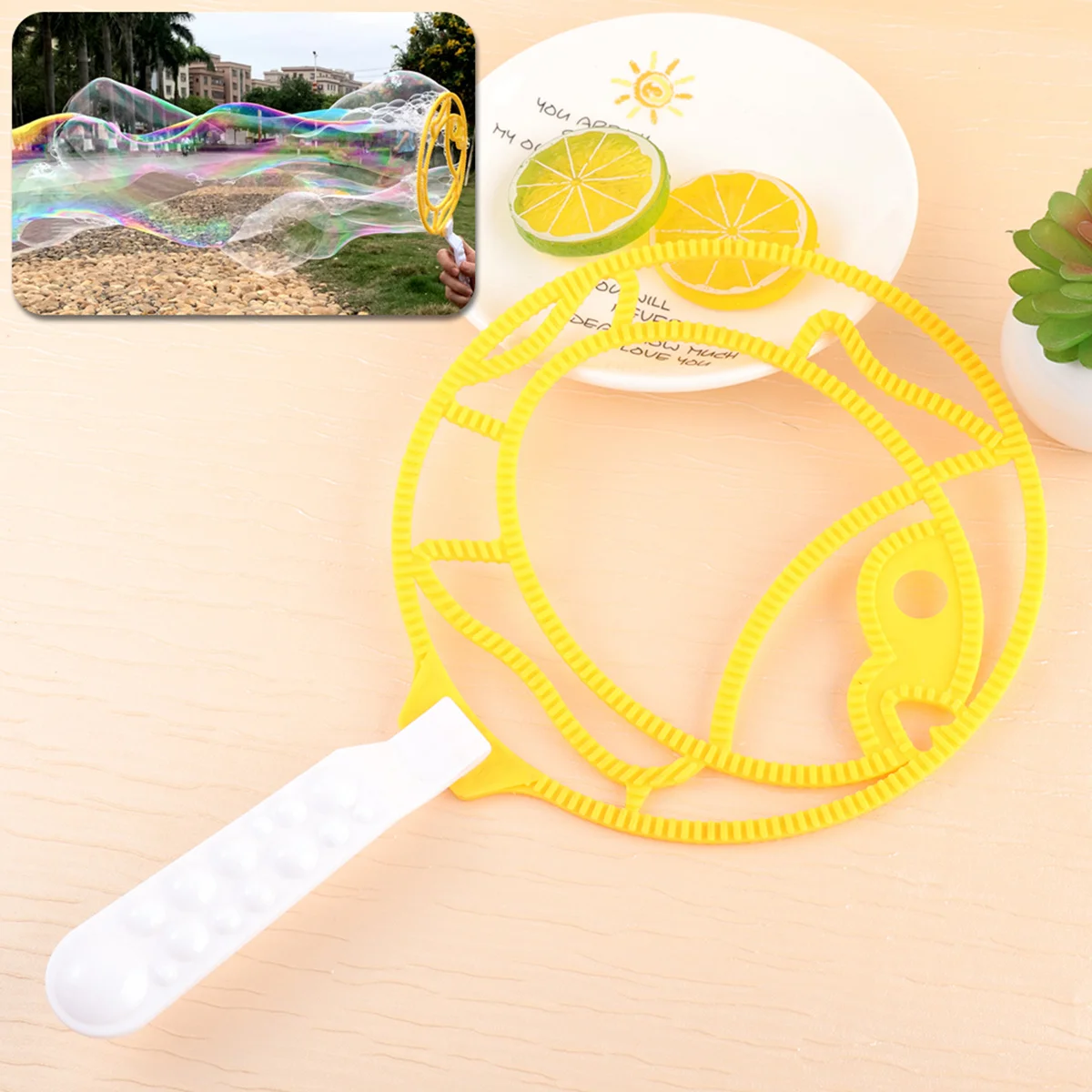 Bubble Tool voor kinderen Giant Bubble Maker Outdoor Play Jumbo Wand Set Duurzaam Kinderfeest Lente Zomer