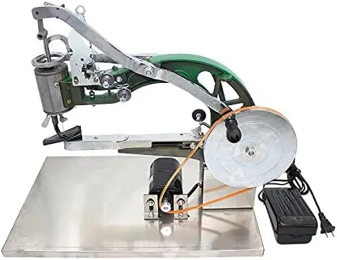 

2021 Cobbler Sewing Machine 110V 250W Motor With Stainless Steel Base Eletrical And Manual Sets Leather Sewing Machine For