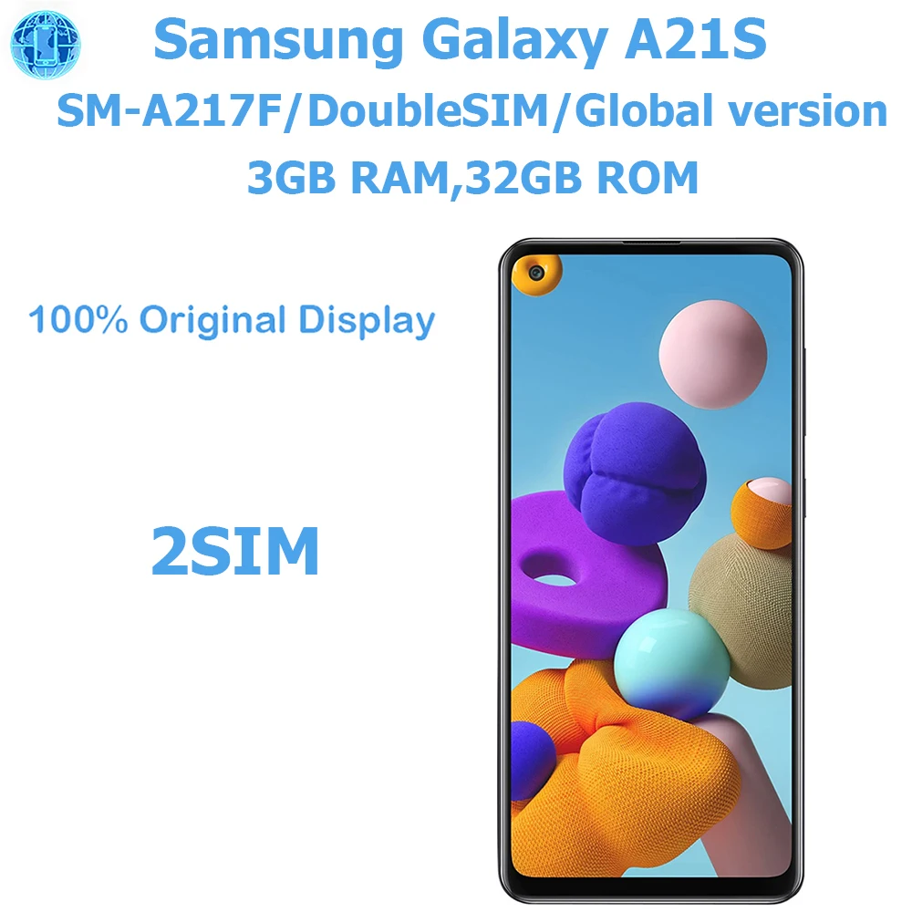 Samsung Galaxy A21s Smart Android Phone 2SIM European Version 6.5-inch 48MP 5000mAh Samsung SmartphoneOriginal unlocking