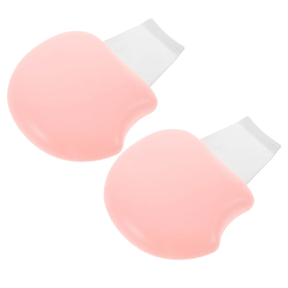 Mini herramienta removedora de cabeza negra rosa portátil, espátula Facial Manual, raspador de piel de limpieza profunda, cepillo exfoliante Facial para uso doméstico