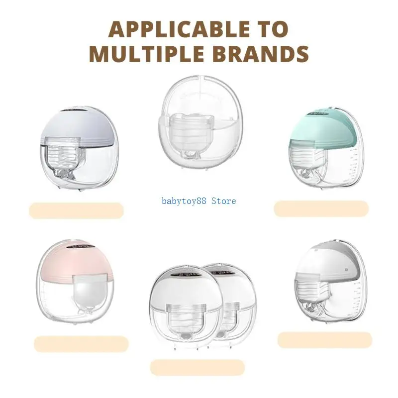 

Y4UD 1 Set 24mm/27mm Flange Milk Collector Cup for S18/S21 Breast Accessories Enjoy Efficient Milk Collection