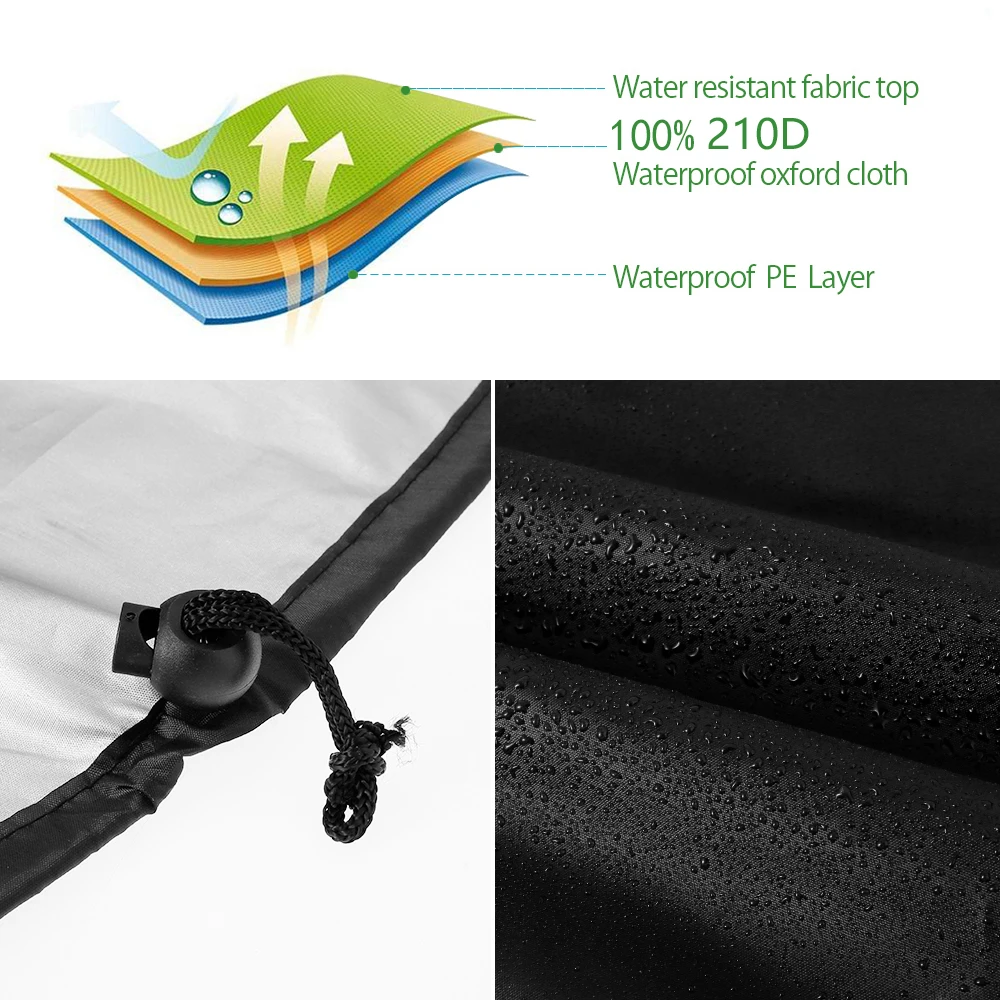 Multi-function Rotary Clothes Dryer Cover Laundry Rack Protective Case Windproof Clothes Dry Shield Waterproof Adjustable Rope