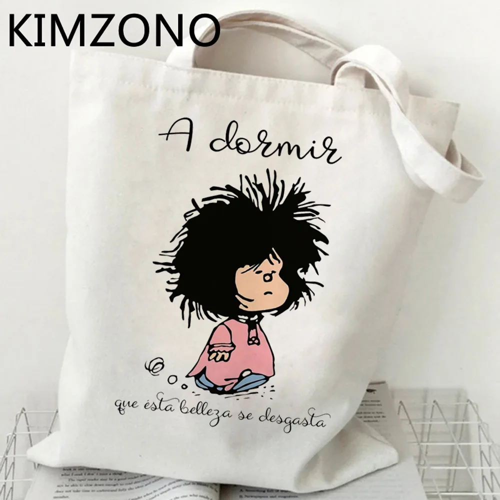 Mafalda shopping bag shopper shopping bolsas de tela eco canvas bolsa bag cloth sac cabas sacolas