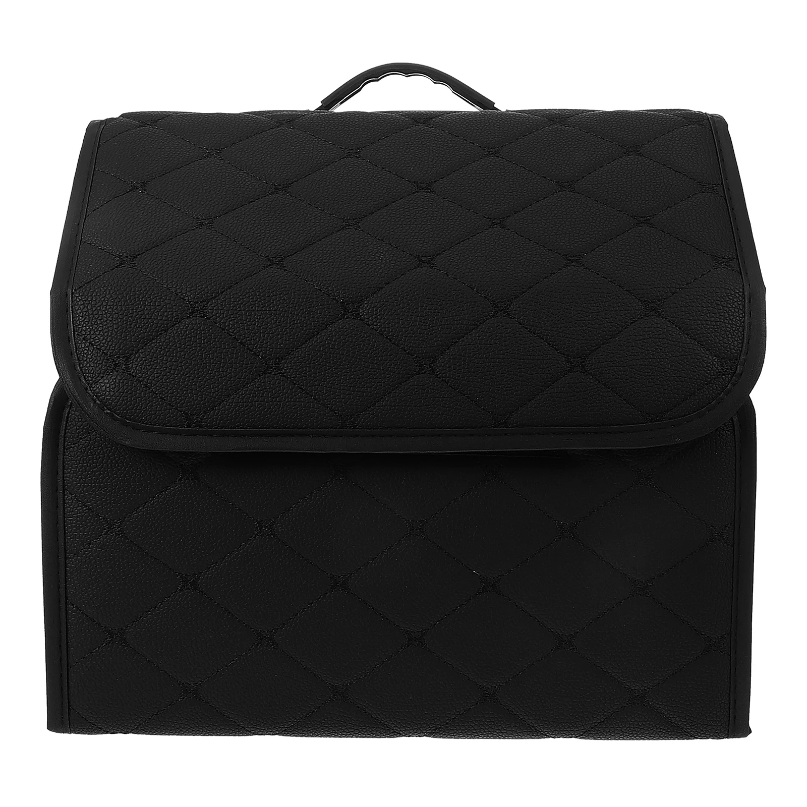 

Folding Car Trunk Organizer Spacious Storage Box for Groceries Sports Gear Emergency Supplies Compact When Not in Use