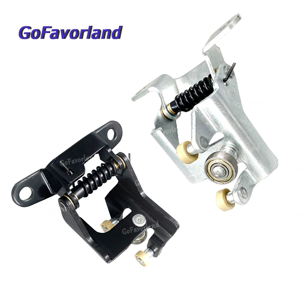 

Pair Rear Left Right Sliding Door Roller Centra Hinge Sliver Black Metal 68380-26030 68390-26040 For Toyota Hiace 2005-2018