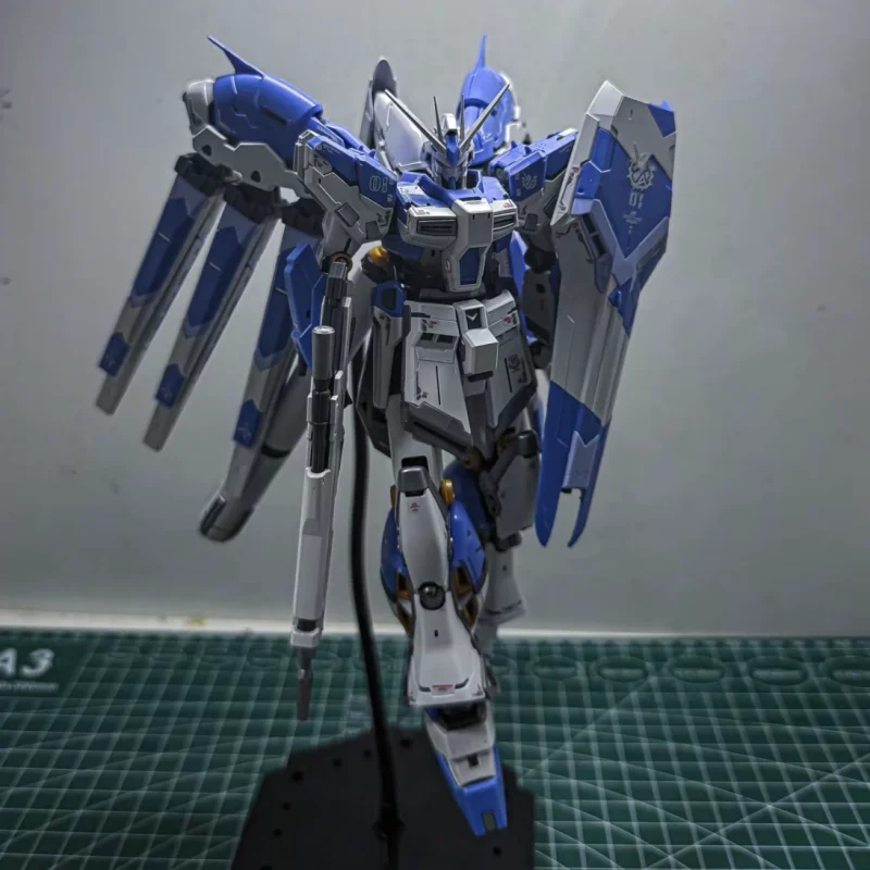【มีสินค้าในสต็อก】YUN GUI 1/144 KMR HI-V RX-93-2 ชุดประกอบโมเดลหุ่นยนต์โลหะผสมพร้อมปืนใหญ่เมก้าแคนนอน ของเล่นหุ่นยนต์แอคชั่นฟิกเกอร์แบบข้อต่อขยับได้ ของขวัญ