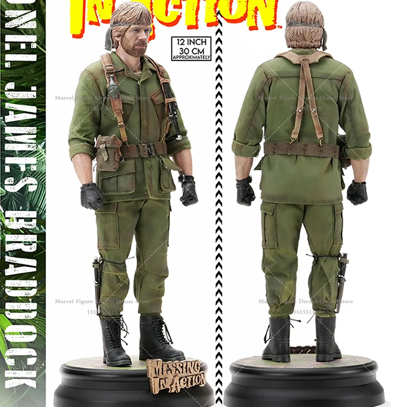 Nieskończona statua w skali 1/6 US Military Colonel James Braddock War Adventure Themed Films 12-calowy pełny zestaw figurek akcji Soldier