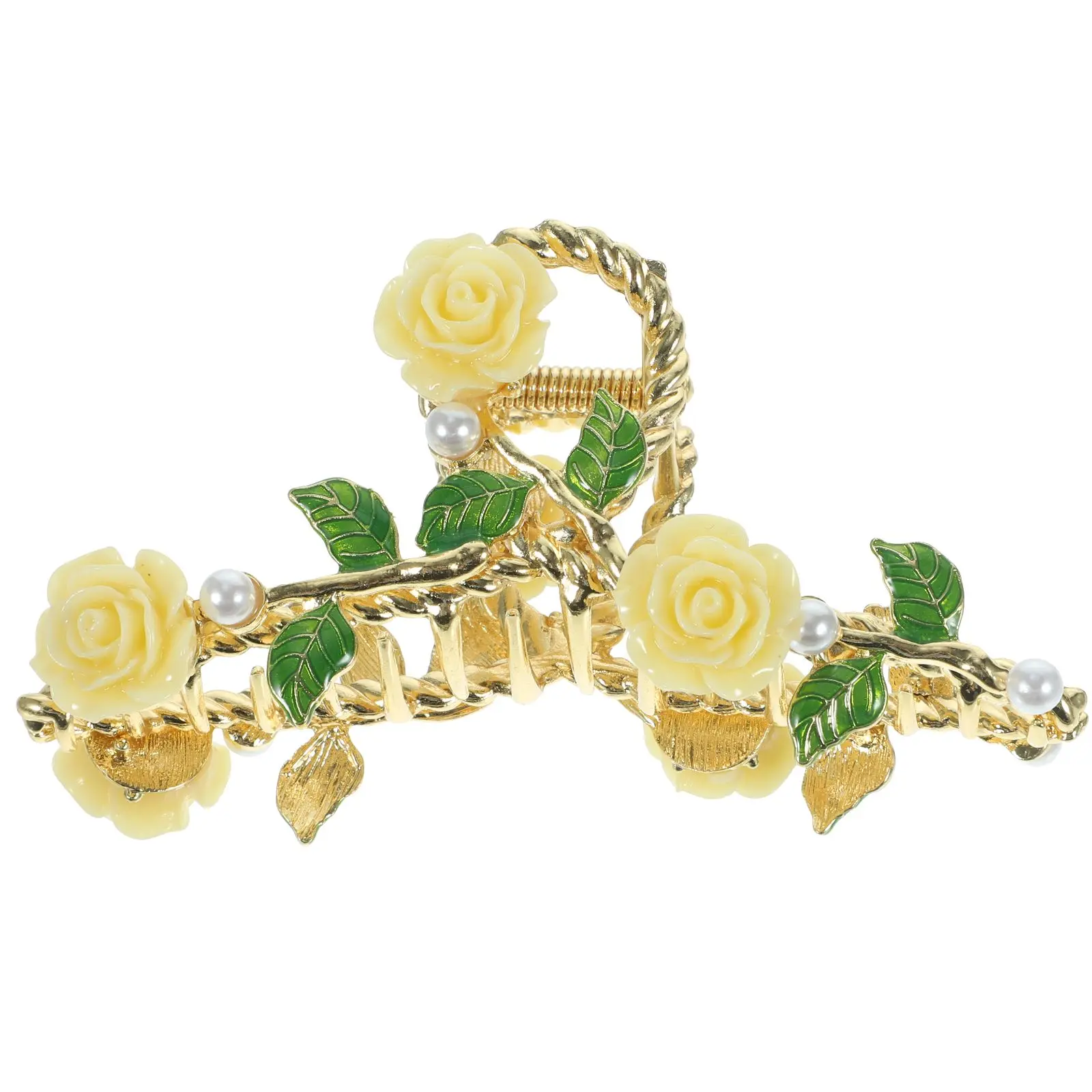 

Moonlight Rose Petals Pins for Women Scrunchies Metal Hair Accessories Girls